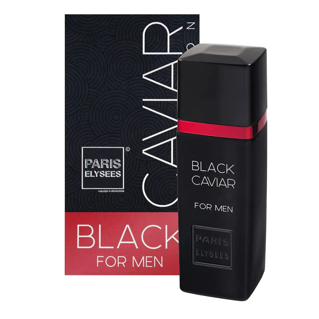 Perfume Paris Elysees Caviar Black Masculino Eau De Toilette 100ml