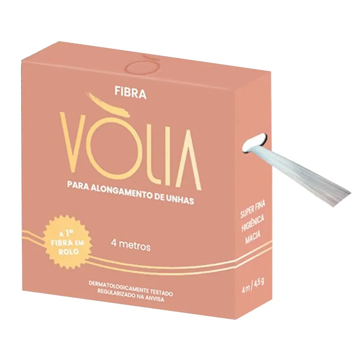 Fibra de Vidro Vòlia para Alongamento de Unhas 4 Metros