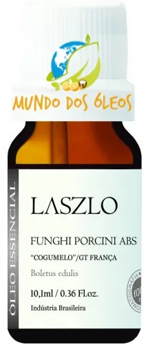 Óleo Absoluto de Funghi Porcini "Cogumelo" - Laszlo - Frasco com 10ml