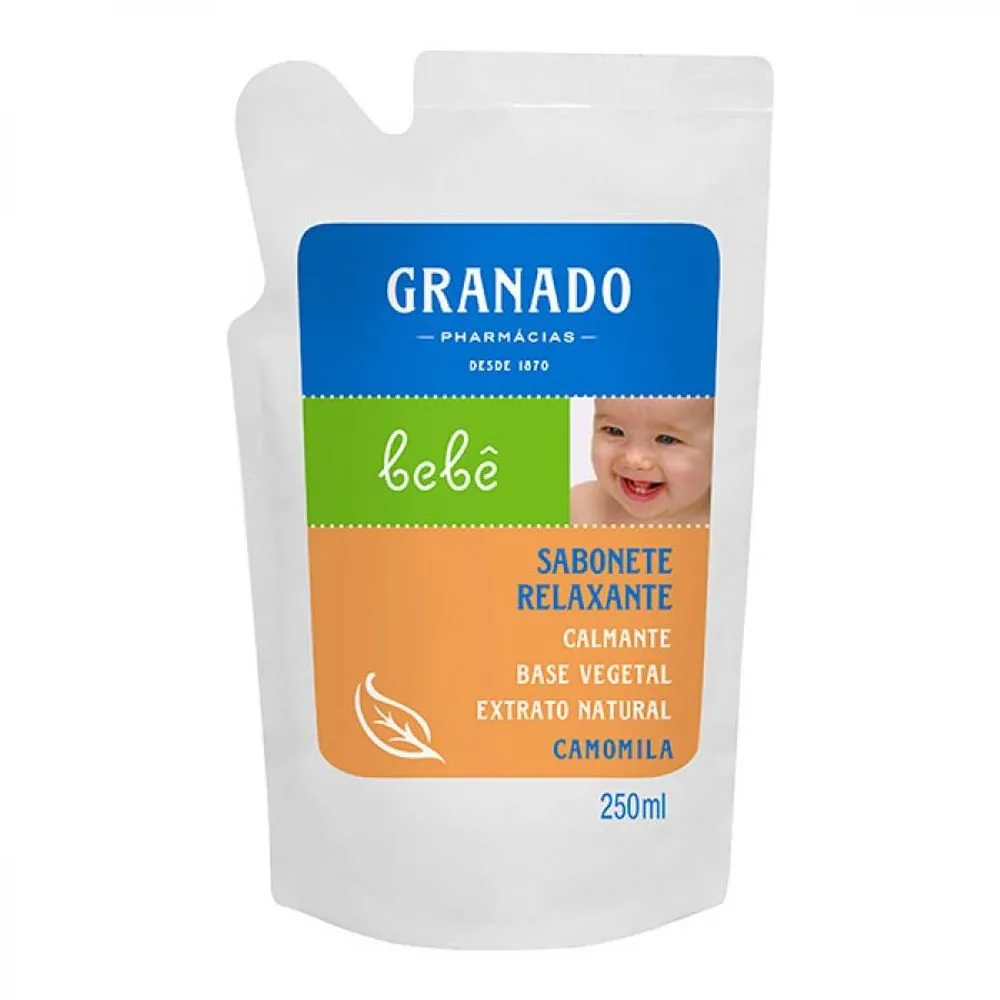 Granado Sabonete Líquido Refil  de Glicerina Bebê Camomila 250ml