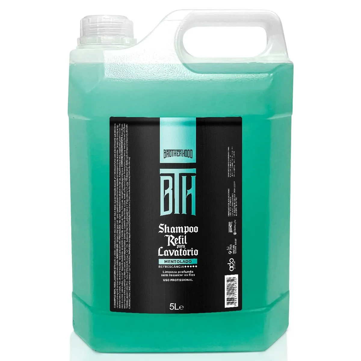 Refil Lavatório - Shampoo Mentolado para Cabelo BTH 5L