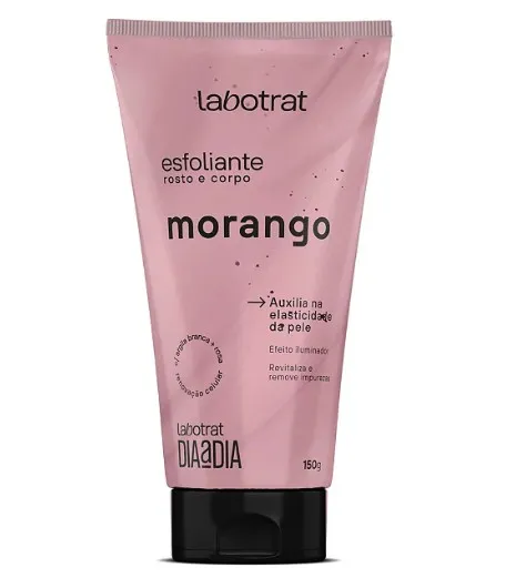 ESFOLIANTE ROSTO E CORPO MORANGO LABOTRAT 150g