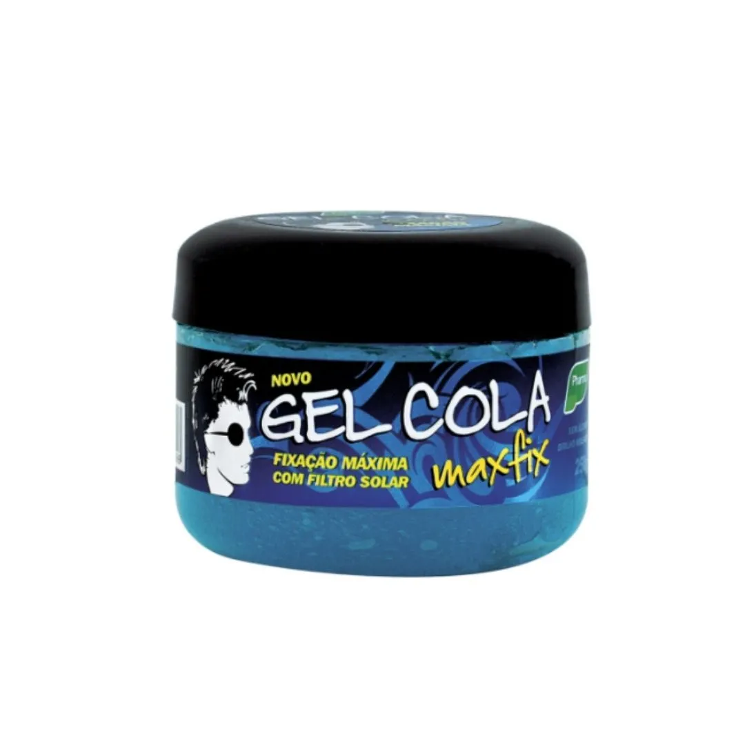 Gel Cola Maxfix Pharma 250g Azul Pote