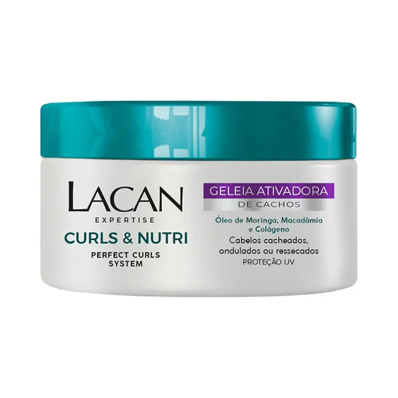 Geleia Ativadora De Cachos Curls & Nutri 300G Lacan