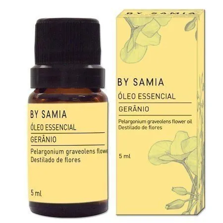Óleo Essencial de Gerânio Bourbon - By Samia - Frasco com 5ml