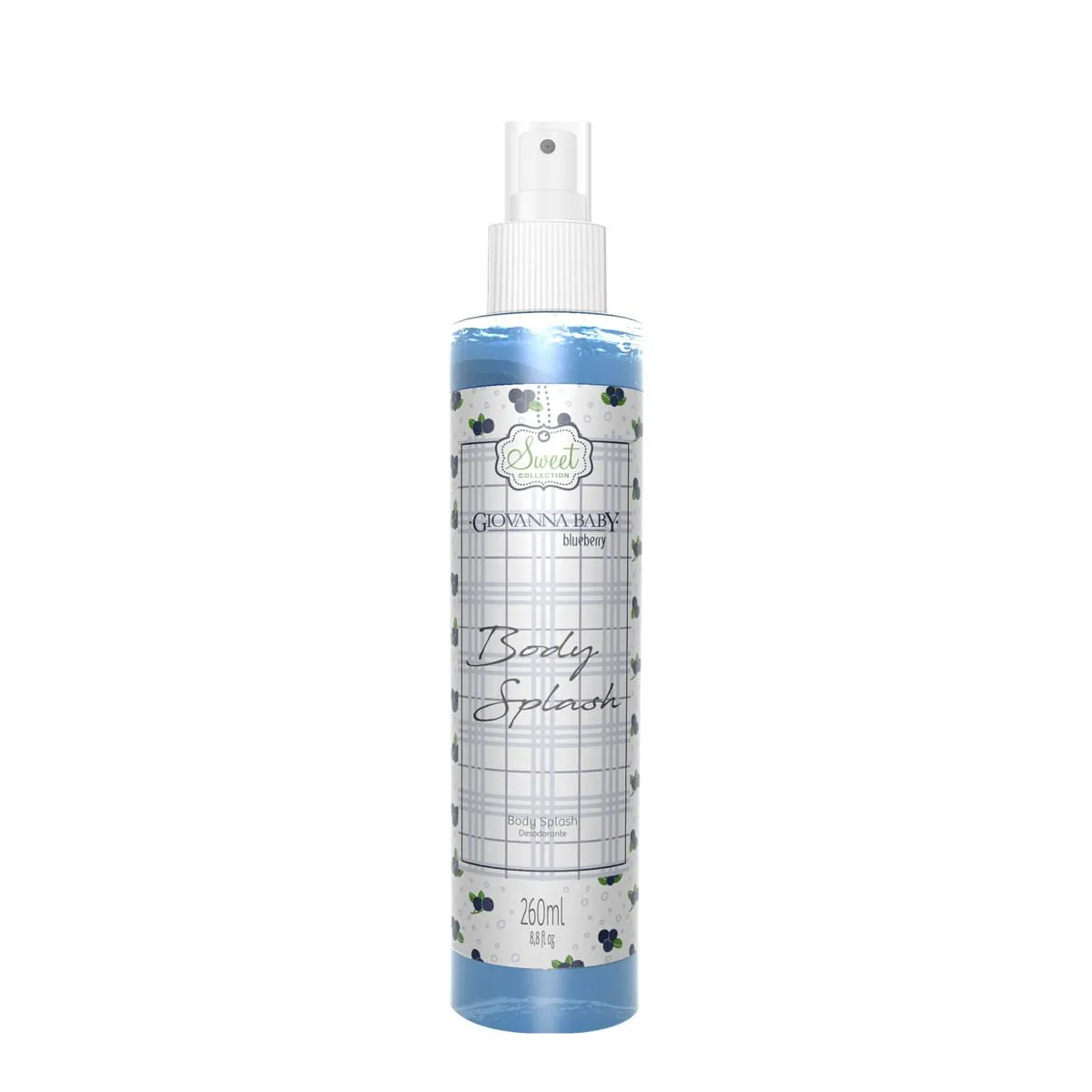 Giovanna Baby Body Splash Blueberry 260ml