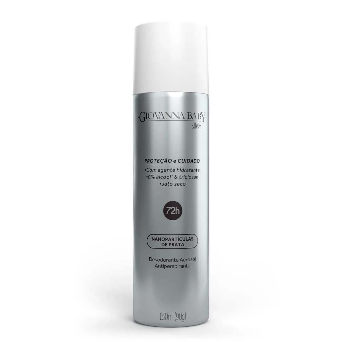 Giovanna Baby Desodorante Aerosol 72h Silver 150ml