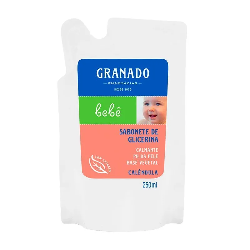 Granado Sabonete Líquido Refil Glicerina Bebê Calêndula 250ML