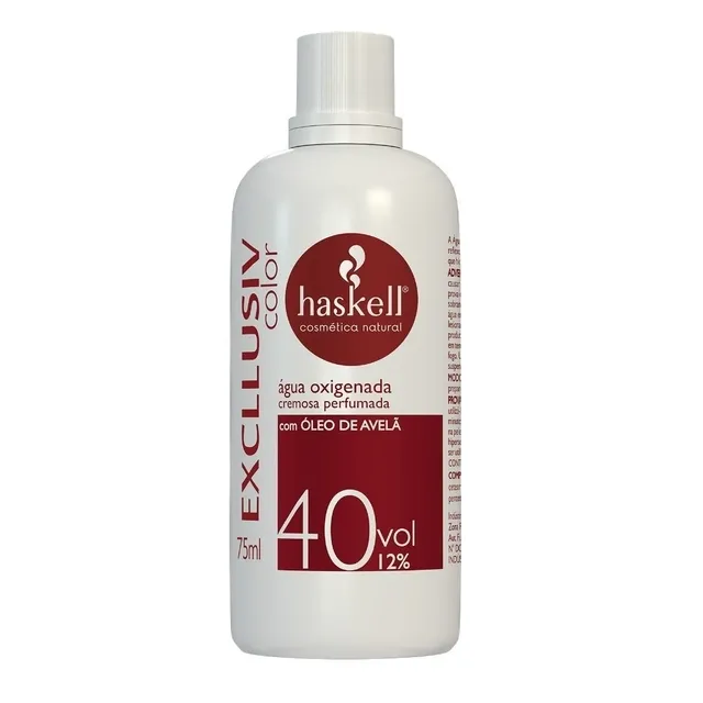 Água Oxigenada Cremosa 40vol. 75ml - Haskell