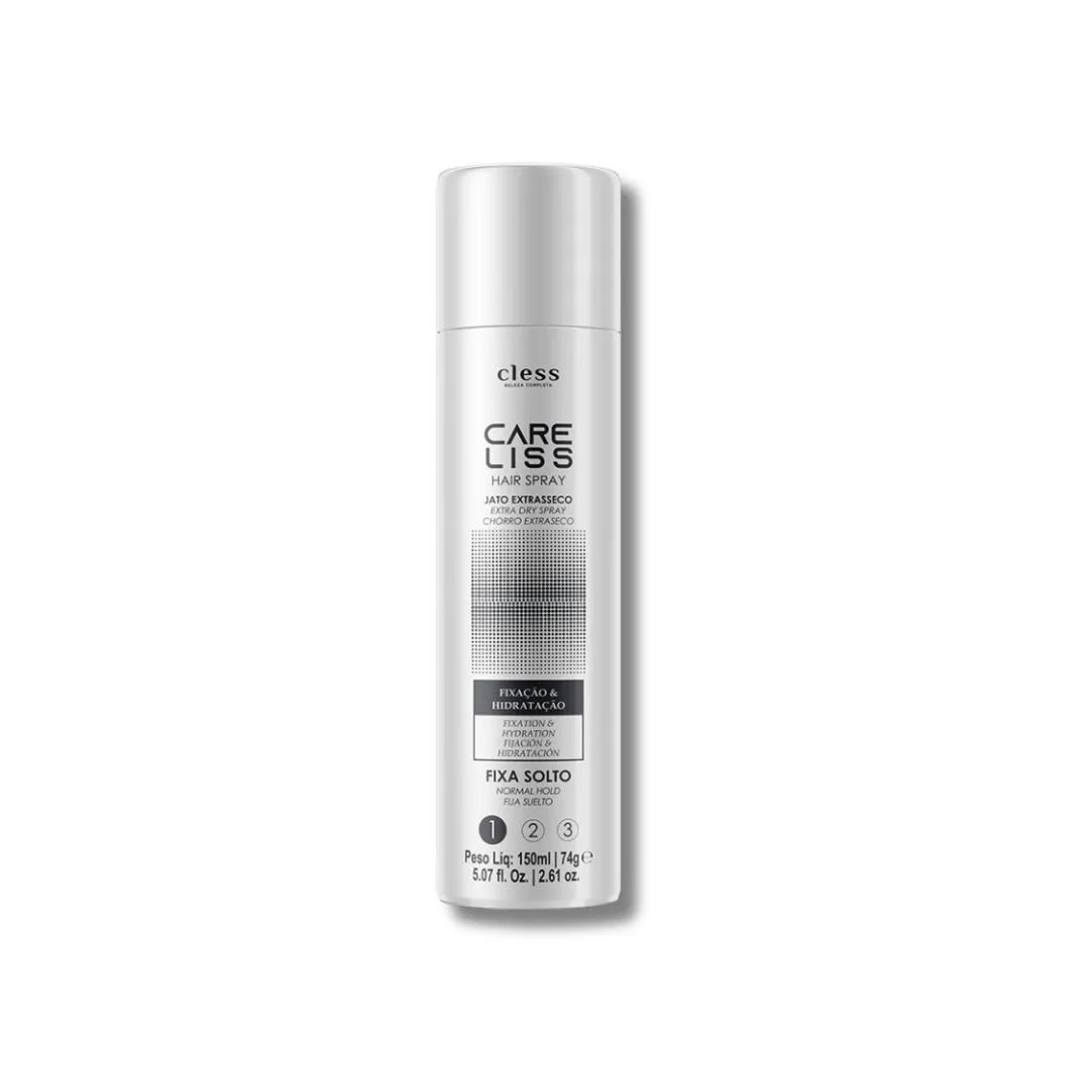 Hair Spray Care Liss Normal Fixa Solto 150ml