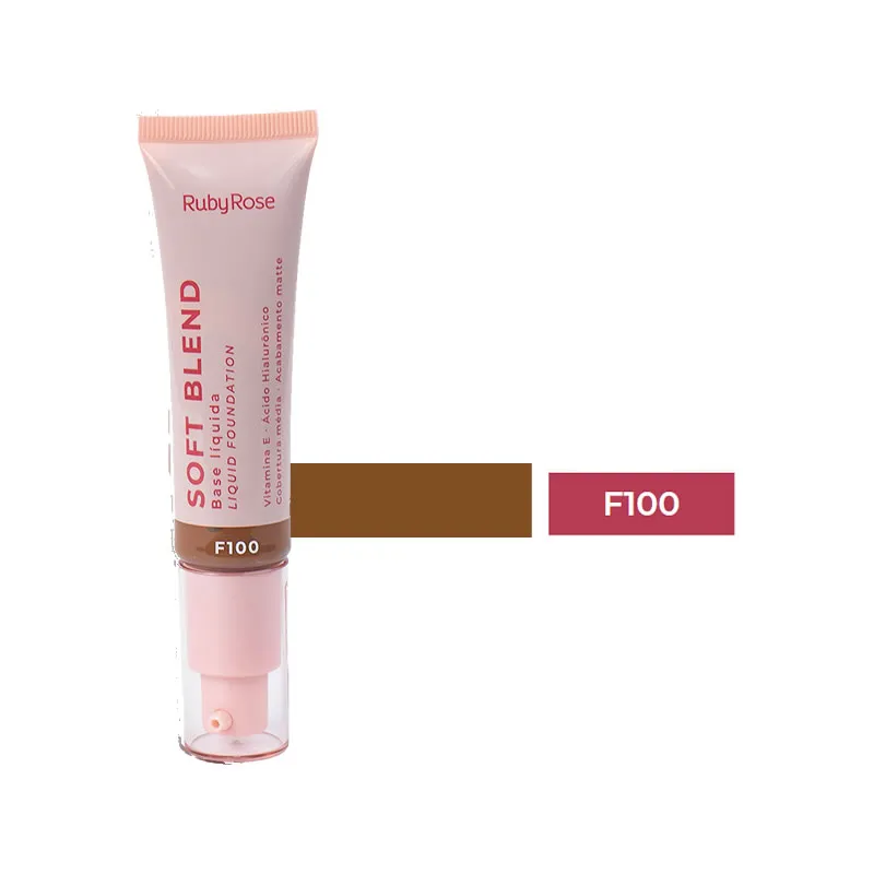 Base Liquida Soft Blend F100 REF. HBM301-10 Ruby Rose