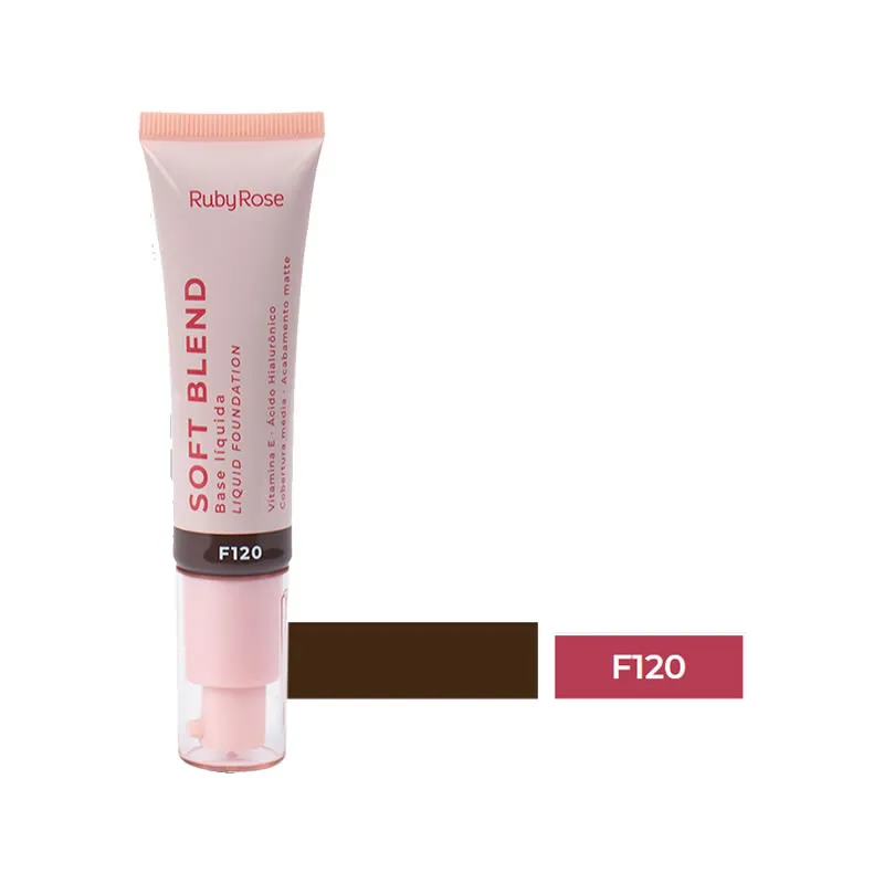Base Liquida Soft Blend F120 REF. HBM301-12 Ruby Rose