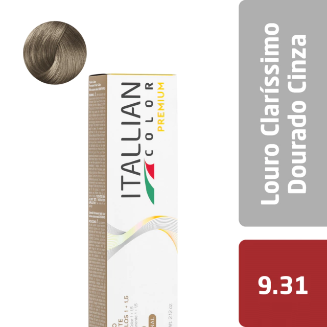 Coloração Color Premium 9.31 60G Itallian Hairtech