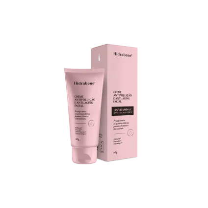 Hidrabene Creme Antipoluição Anti-Aging Facial 60g