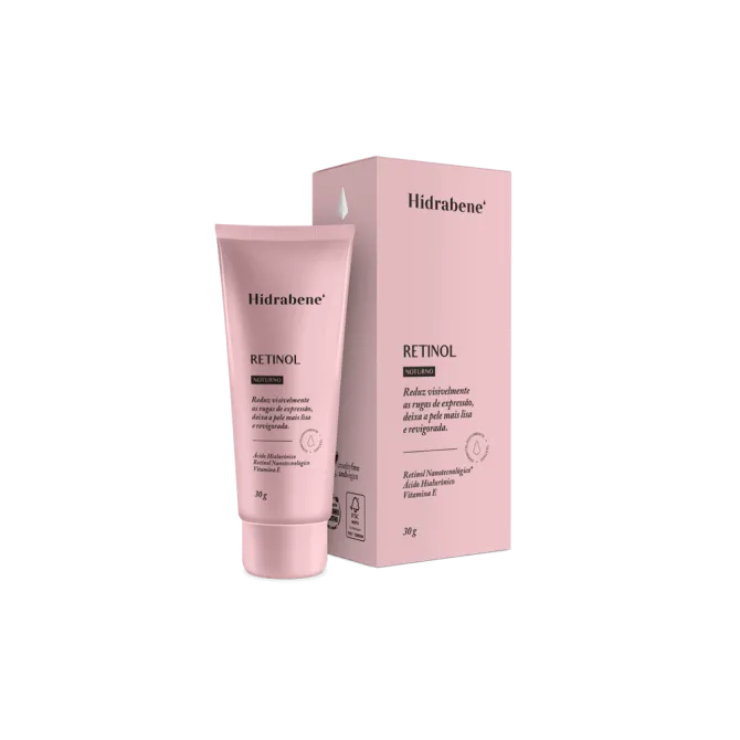 Hidrabene Creme Anti-idade Retinol Noturno 30g