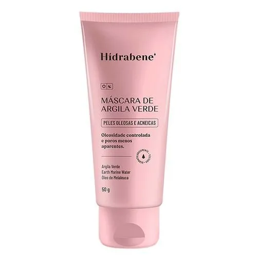 Hidrabene Mascara De Argila Verde 50g