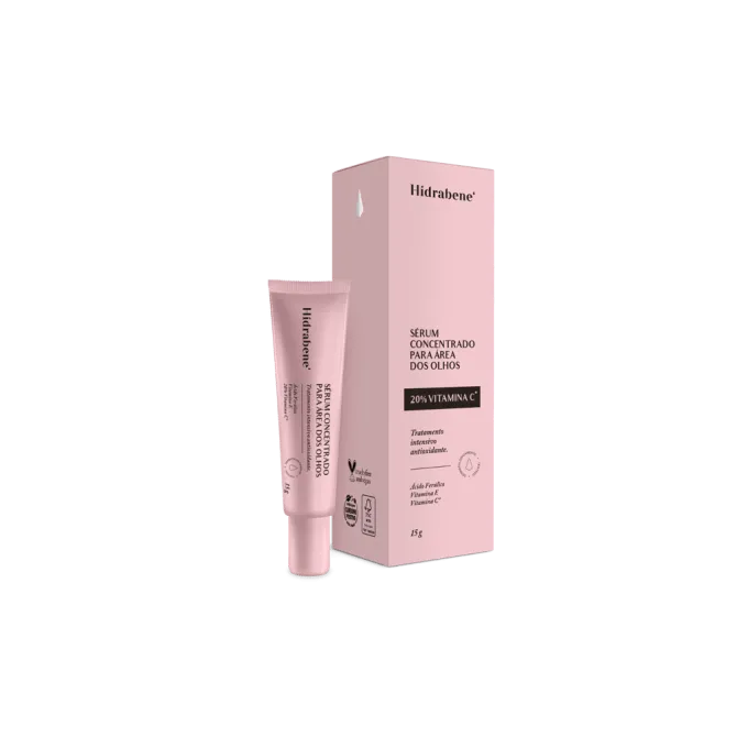 Hidrabene Serum Concentrado Vitamina C 20% Area Dos Olhos 15g