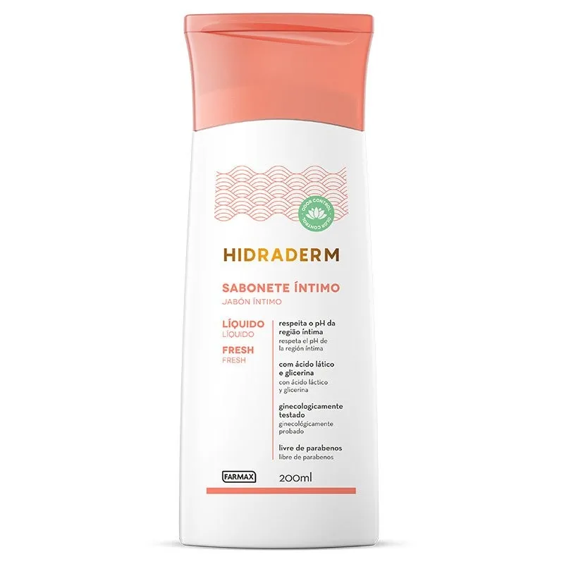Hidraderm Sabonete líquido íntimo fresh - 200ml