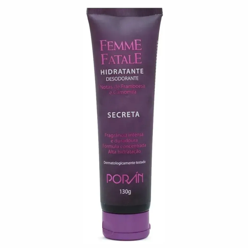 Hidratante Femme Fatale Secreta 130g - Poran