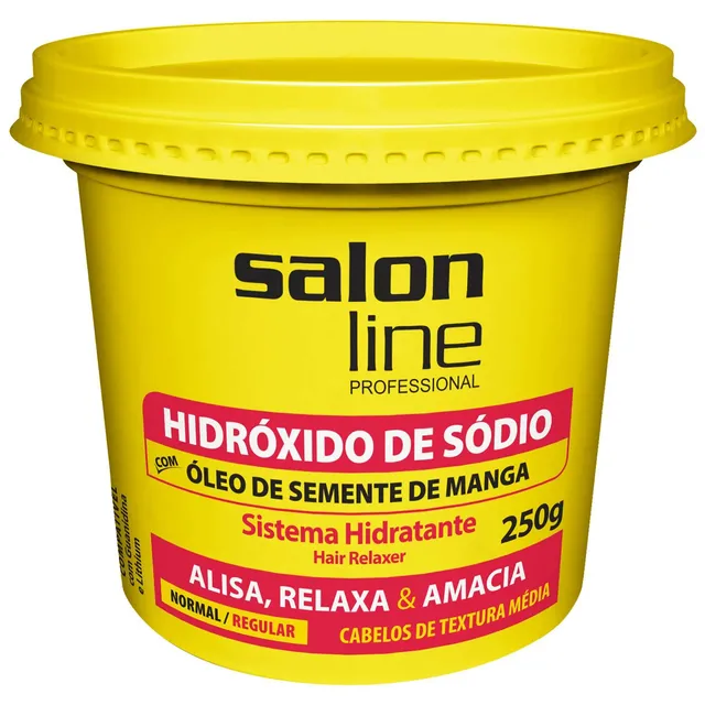 Hidróxido de Sódio Óleo Semente de Manga 250gr - Salon Line