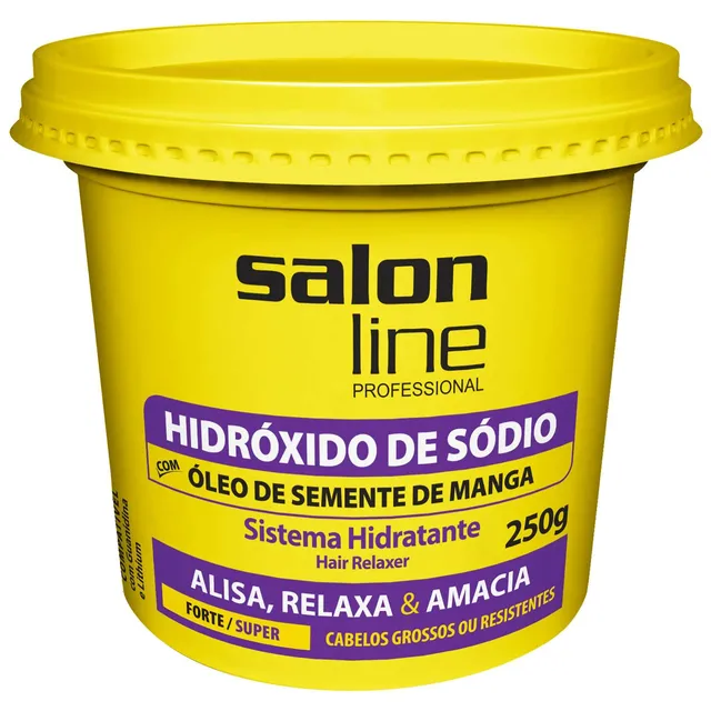 Hidróxido de Sódio Óleo Semente de Manga Super 250gr - Salon Line