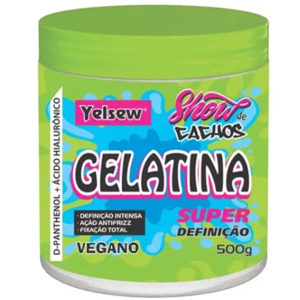 Gelatina Show de Cachos Hialurônico 500G Yelsew