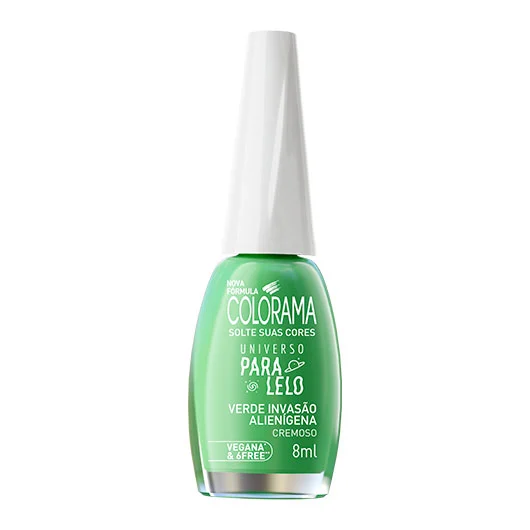 Esmalte Universo Paralelo Verde Invasão Alienígena 8M Colorama