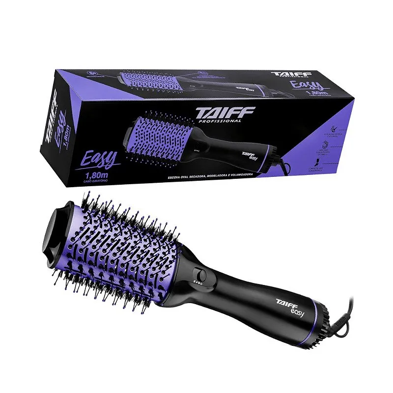 Taiff Escova Easy Oval Lilás 220V