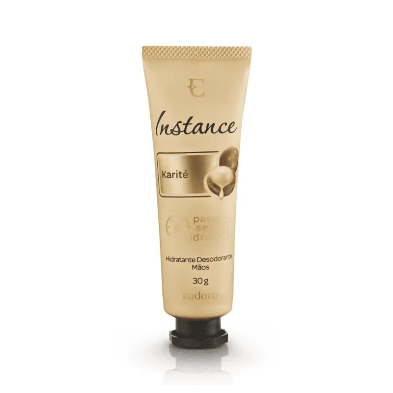 Instance Creme Desodorante Hidratante Mãos Karité 30g