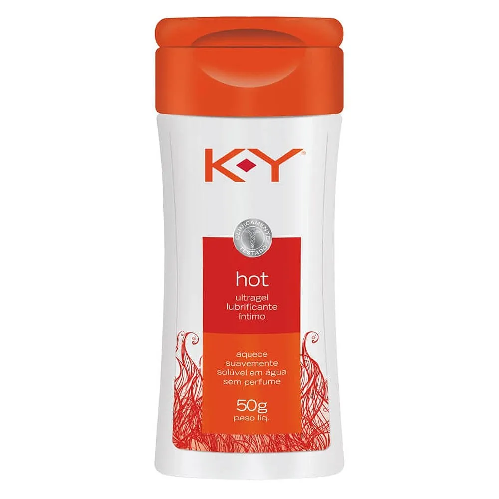 KY Ultragel Lubrificante Íntimo Hot 50G