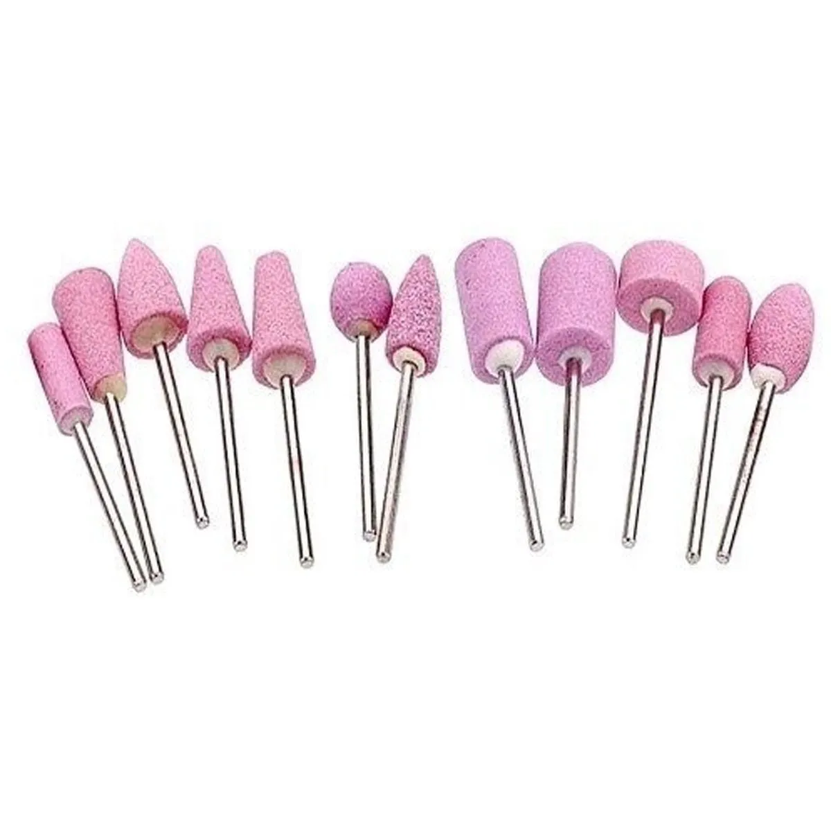 Kit 12 Brocas Profissionais Lixas Lixadeiras Elétrica Unha