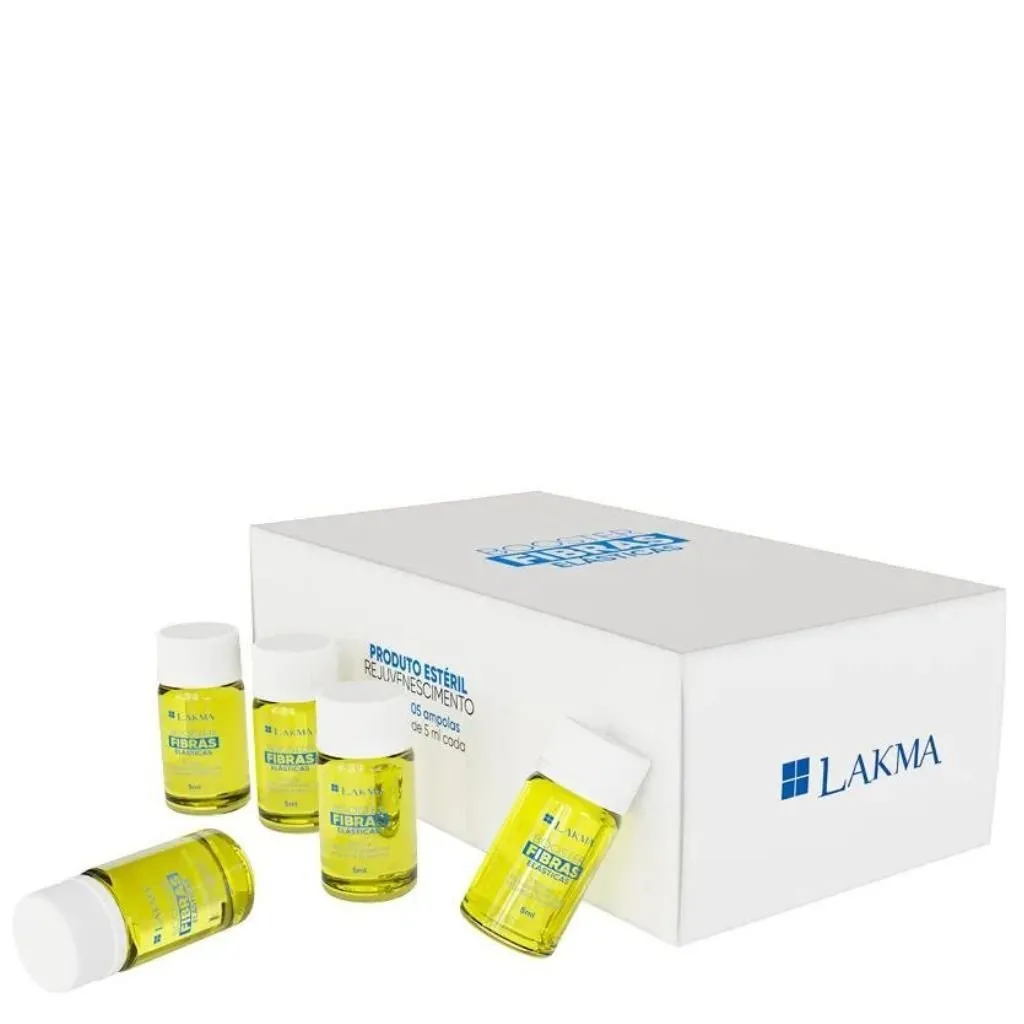 Kit Booster Fibras Elásticas 5 Unidades de 5ml Lakma