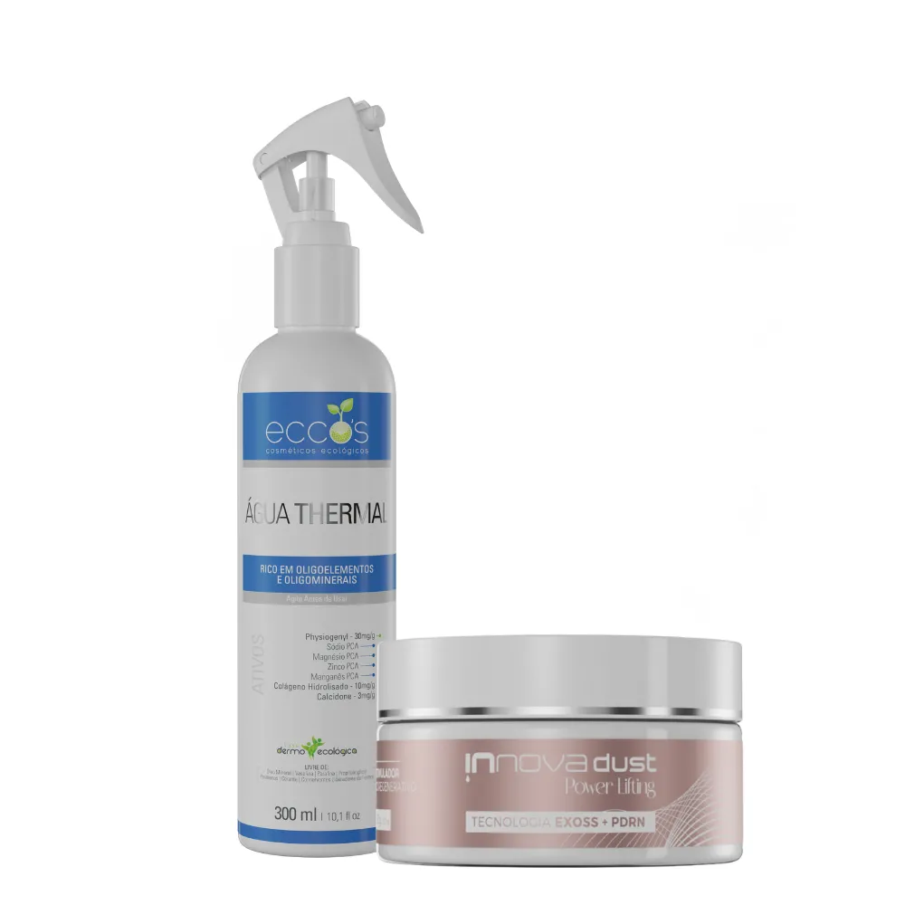Kit Terapia Enzimática Innova Dust e Agua Thermal Eccos