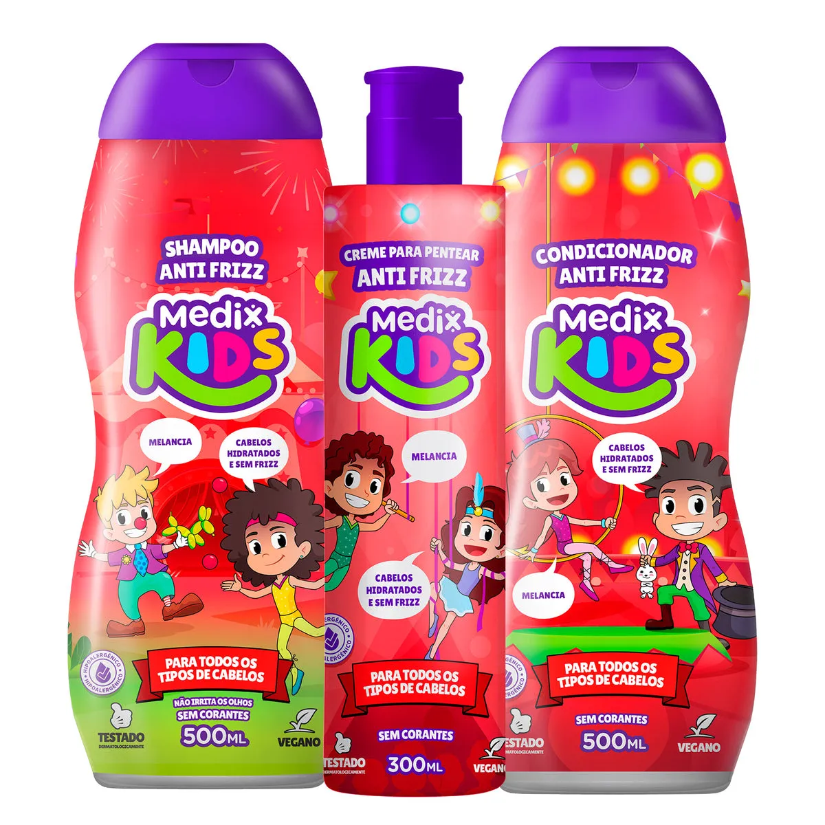 Kit Antifrizz Medix Kids 500ml