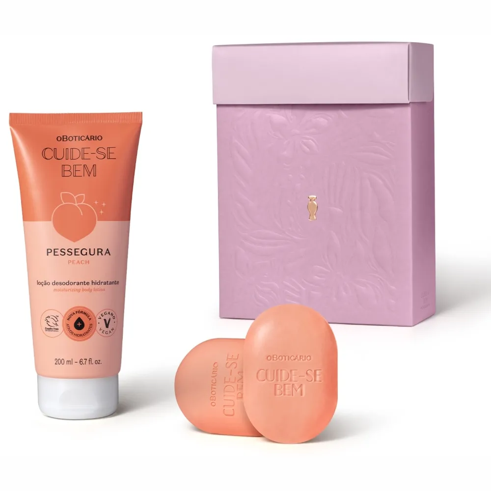 Kit Cuide-se Bem Pessegura Presente Dia das Mães (2 Itens) oBoticário