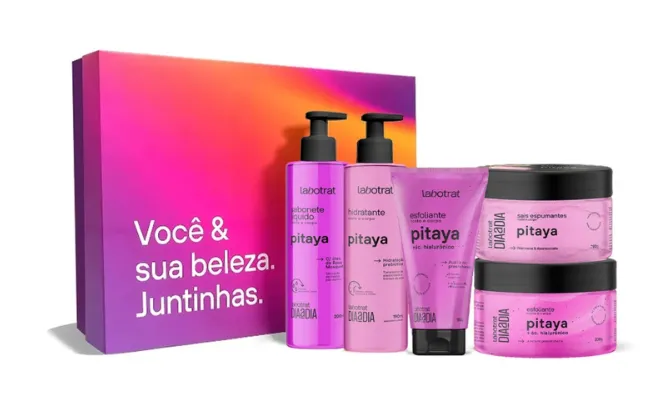 KIT DIA A DIA EXPERIENCIA DE BANHO PITAYA C/ 5 ITENS - LABOTRAT