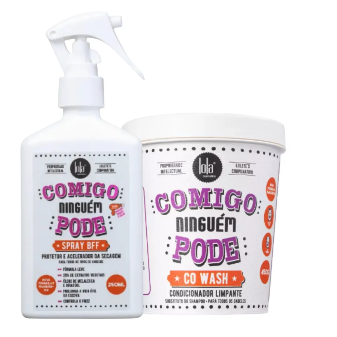 Lola Comigo Ninguém Pode Co-Wach + Spray Acelerador |ByLinda