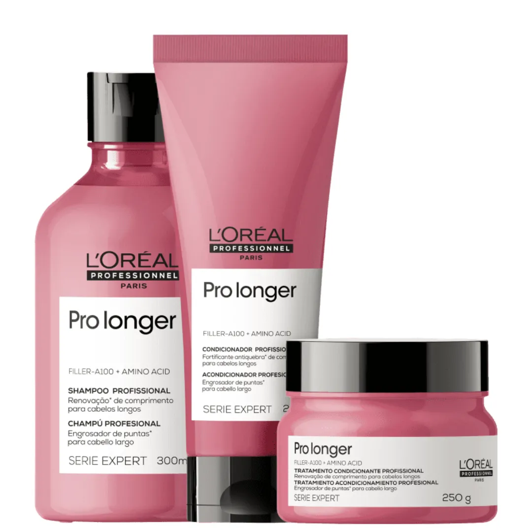 Kit Loreal Pro Longer Trio Completo | Linda Cosméticos