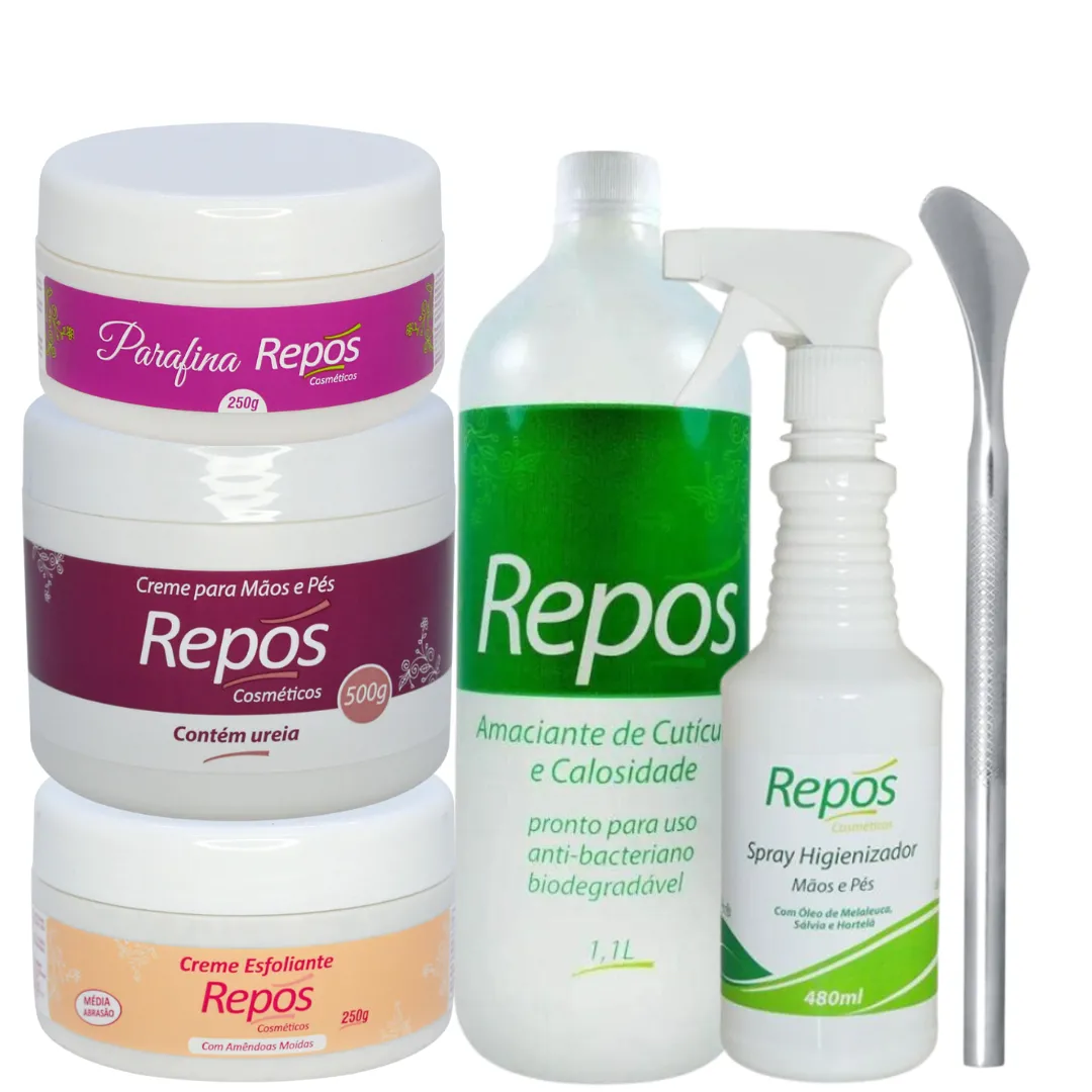 Kit Repos Spa dos Pés Com Spray Higienizador + Bisturi 222