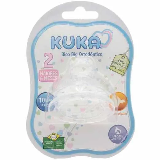 Kuka Bico De Mamadeira Big Ortodôntico 6+ 5018