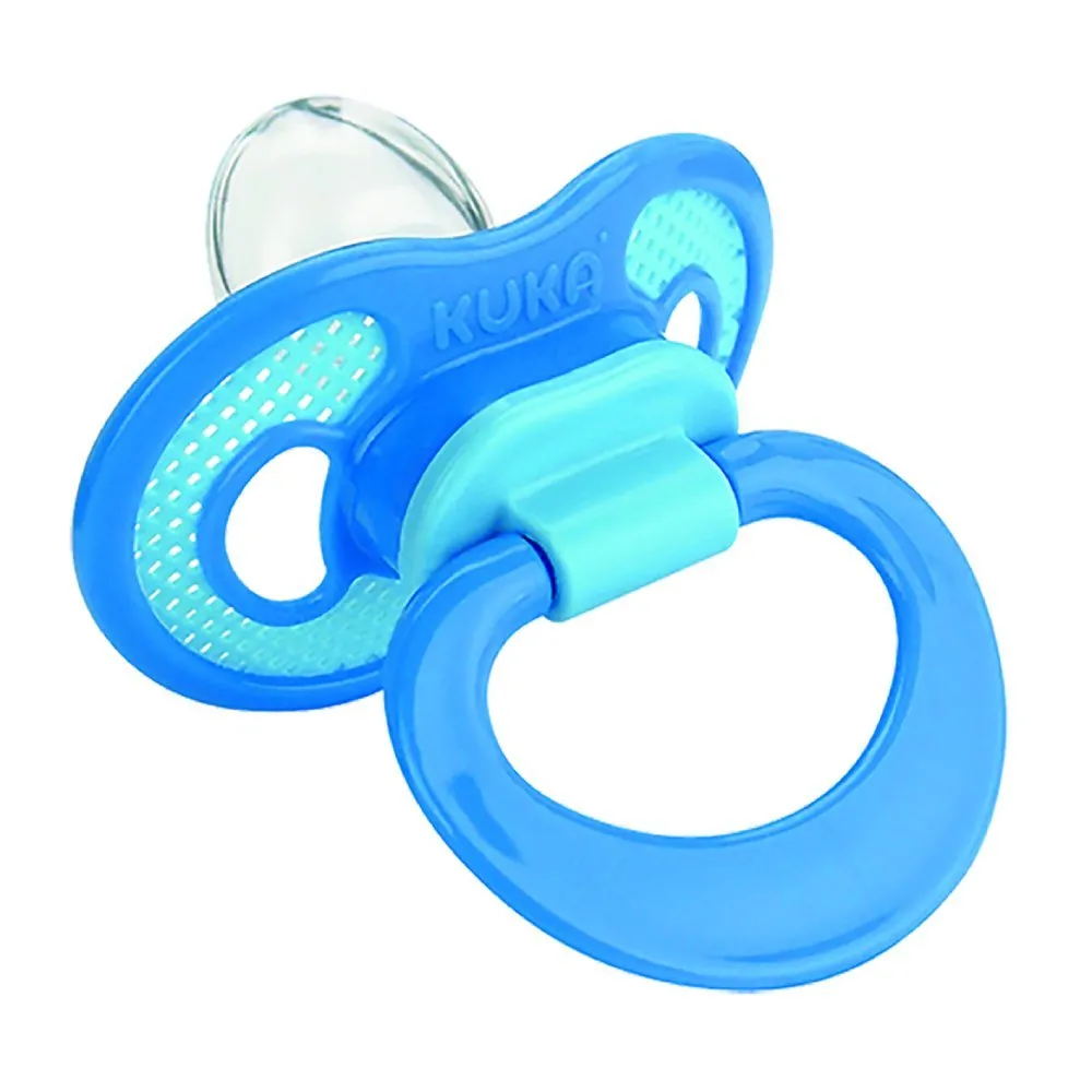 Kuka Chupeta Super Ventilada Bico Silicone N2 Azul 2576
