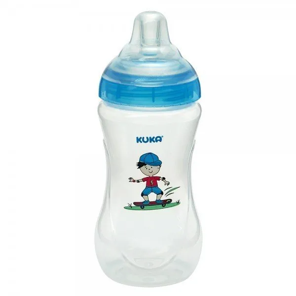 Kuka Copo Decorado Com Canudo Fun Menino 330ML 6176