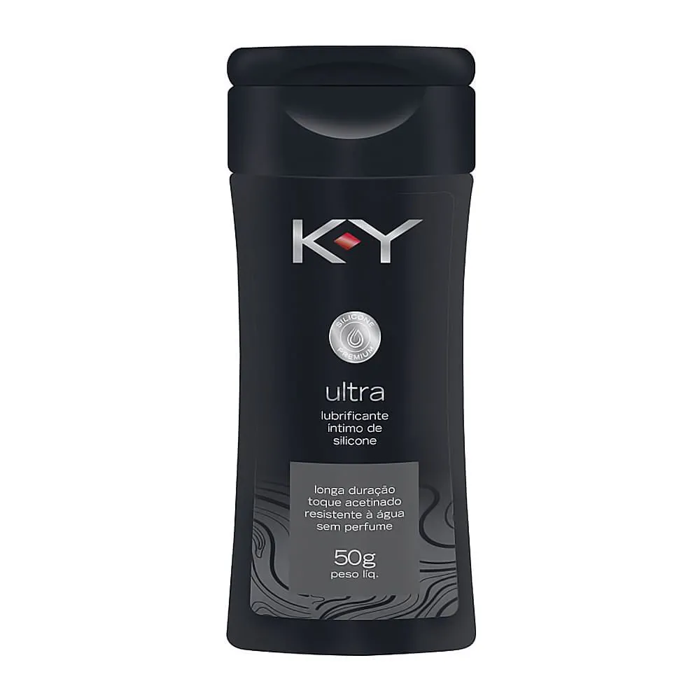 KY Lubrificante Íntimo Silicone Ultra 50G