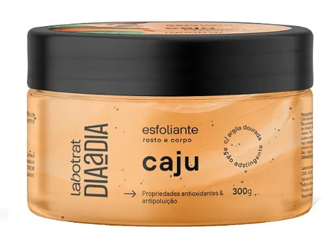 LABOTRAT Creme Esfoliante para o Rosto e Corpo Caju 300g