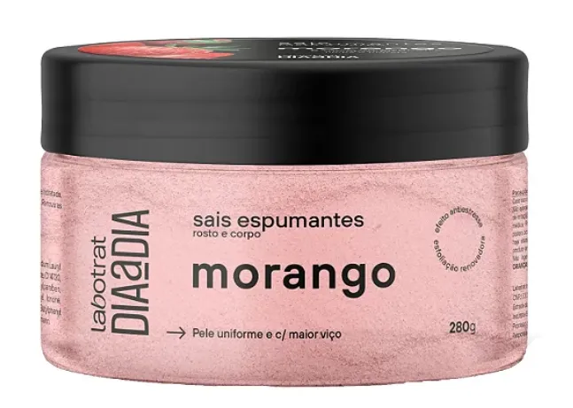 LABOTRAT Morango Sais de Banho Espumantes para o Rosto e Corpo 280g