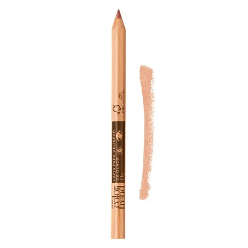 Lápis Delineador para Olhos Color Trend Tudo Nude - Avon