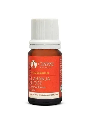 Óleo Essencial de Laranja Doce - Cativa - Frasco com 10ml