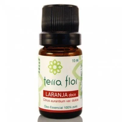 Óleo Essencial de Laranja Doce - Terra Flor - Frasco com 10ml