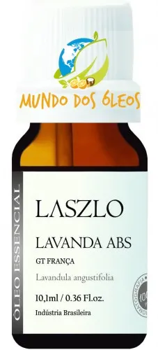 Óleo Absoluto de Lavanda GT França - Laszlo - Frasco com 10ml