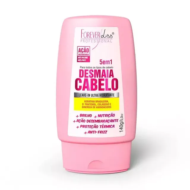Leave-in Desmaia Cabelo 5em1 140g - Forever Liss